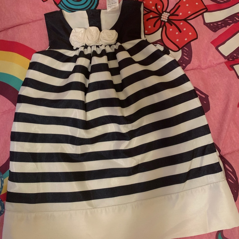 Toddler girls stripped dress